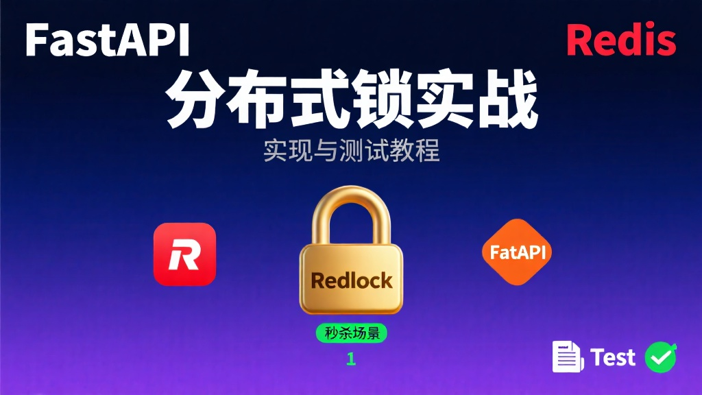FastAPI秒杀库存总变负数?Redis分布式锁能帮你守住底线吗