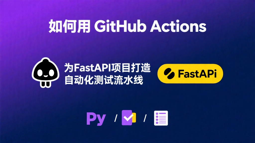 如何用GitHub Actions为FastAPI项目打造自动化测试流水线?