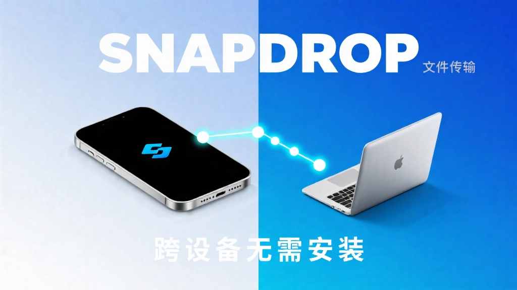 Guía de uso de Snapdrop Transfiere archivos entre teléfono y ordenador en tres pasos, sin interrupciones, seguro y eficiente