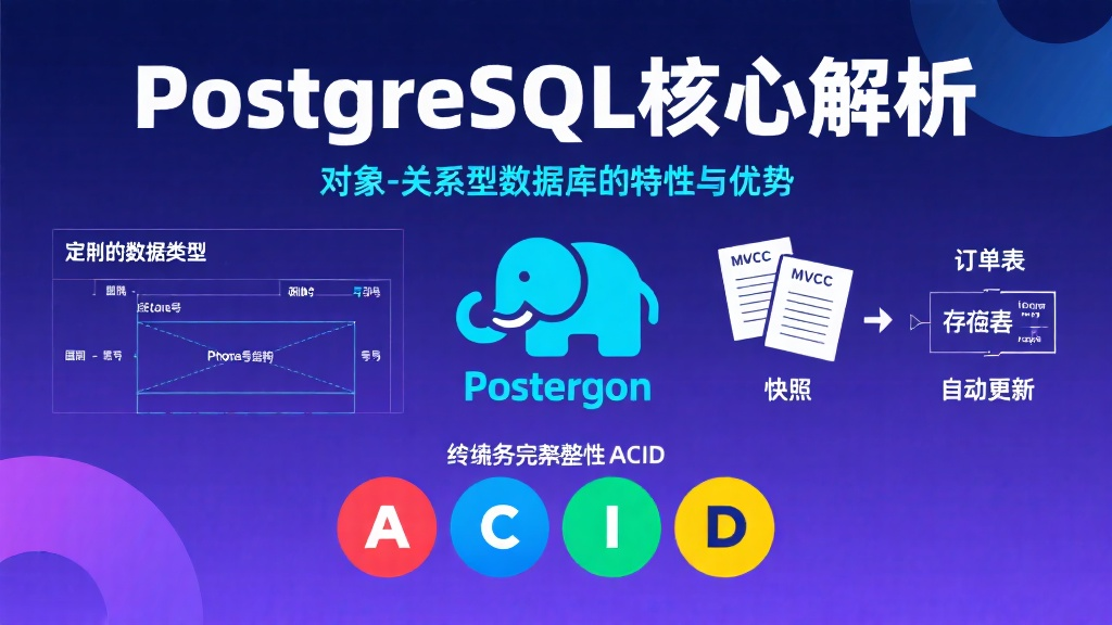 能当关系型数据库还能玩对象特性,能拆复杂查询还能自动管库存,PostgreSQL凭什么这么香?