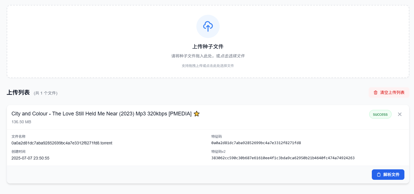 免费在线 Torrent 种子分析工具 - 深度解析 BT 文件内容与健康度
